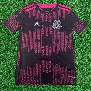 Adidas Youth Mexico National Team 2021 Home Jersey